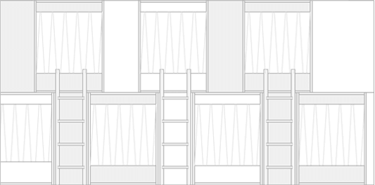 3F CABIN 間取り図